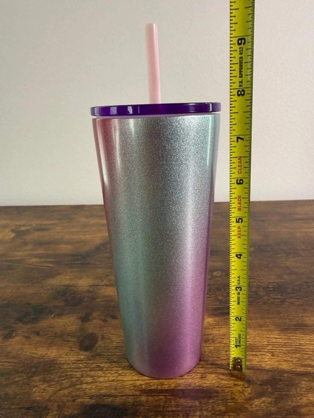 Starbucks Glitter Gradient Tumbler in Pink, Purple & Red, 16 Oz